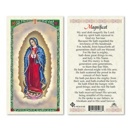 Gigi's Classy Kids Prayer to Our Lady of Guadalupe Magnificat Laminated Prayer Cards - Pack of 25