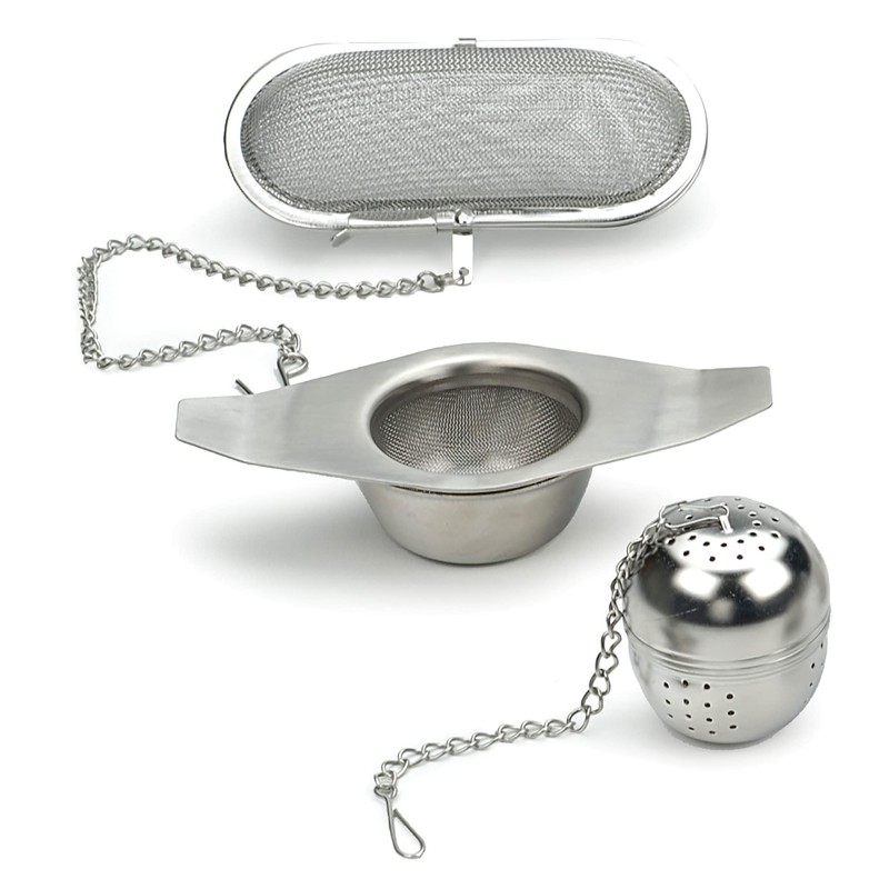 RSVP International Endurance Kitchen Collection Stainless Steel Mesh Floating Spice