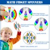 YAAVAAW Math Fidget Spinner,Math Fact Fidget Spinners,Number Fidget Toy,Double Sided