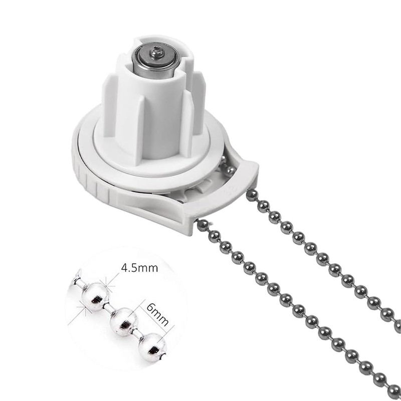 #10 Beaded Ball Chain (4.5mm) – 16.4 Feet Spool &