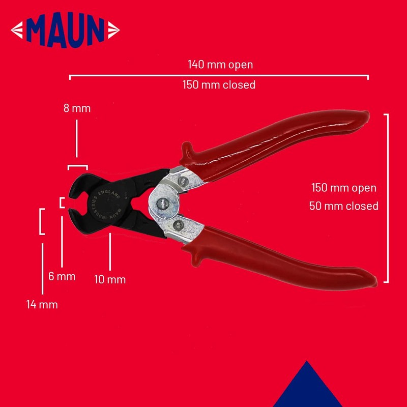 Maun 3015-150 End Cutting Plier for Hard Wire 150 mm