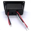 AMOMD 12V Bilge Pump Control Switch Panel 3 Way Manual/Off/Auto