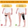 Catheter Leg Bag Holder +20Pcs Catheter Leg Band Holder Sticker,Urinary