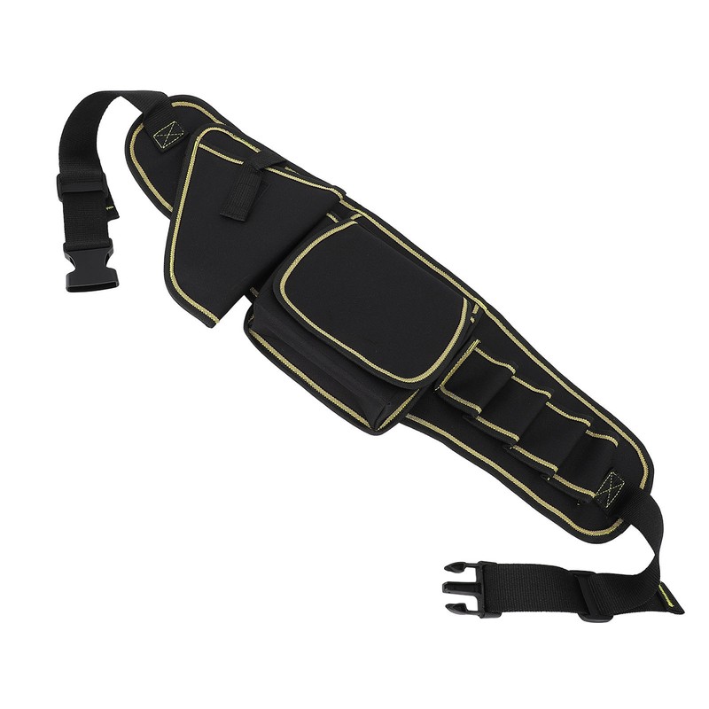 Side Tool Belt Pouch Canvas Multifunctional Waterproof 30kg Load Capacity