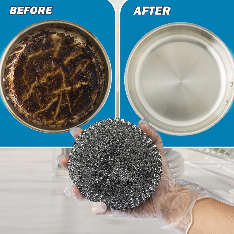 Zale Yardley, Galvanised Scourers – Durable Steel Wool Kitchen Cleaning
