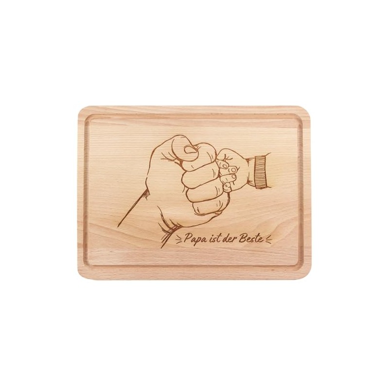 Papa ist der Beste Brettchen - Premium Chopping Board 30
