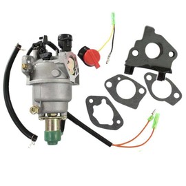 HURI Carburetor Carb + Intake Manifold + Gaskets for Honeywell HW5500 Generator 337cc 100924A HW6200 Generator 389cc 100925A