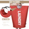DOKEHOM 90L Large Foldable Laundry Baskets, Foldable Laundry Bags, Clothes