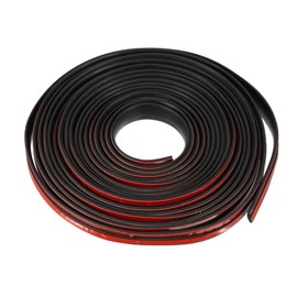 VekAuto Car Windshield Weather Strip Seal, 14mmx5m Windshield Guards Body Trim Strip Universal for Car Truck T Shape Leak Sound Proofing Sealing Front Rear Windshield Rubber Black