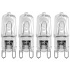 SDRZJX 4PCS G9 120V 25W Oven Light Bulbs Halogen Wall