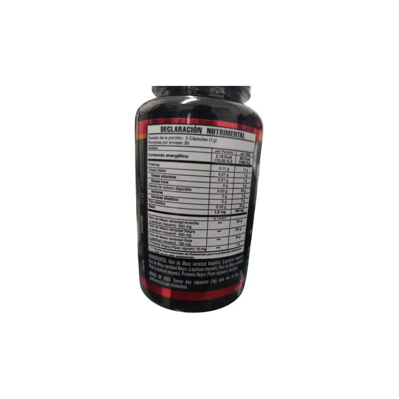 1 Maca Peruana + 1 Triple Maca (amarilla Roja Y
