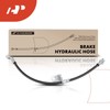 A-Premium Brake Hydraulic Hose Compatible with Toyota and Pontiac Models