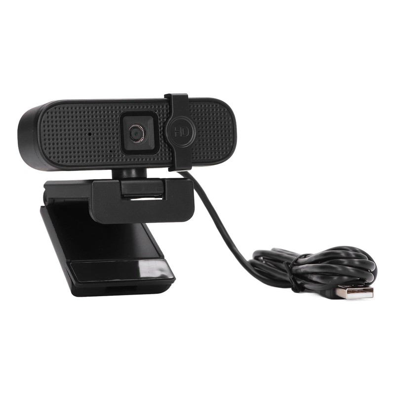 PC Webcam 2K UHD with Microphone Wide Angle USB Plug