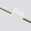 Yuemegou 4PCS H Track White Floating Canopy Connectors for Track