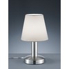 Trio Leuchten Mats II 599700101 Table Lamp Metal Nickel Matt