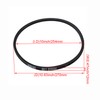 Walmine 27001007 Black Rubber Washer Drive Belt Replacement for Amana,Replaces