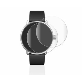 brotect 3D Curved Screen Protector compatible with Withings ScanWatch (38 mm) (2 Pack) - Full Screen Coverage
