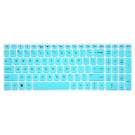 Silicone Keyboard Cover Compatible for 15.6" HP Pavilion x360 15-br075nr, Pavilion 15-cc 15-cb Series 15-cc010nr 15-cb010nr, HP Envy x360 15m-bp 15m-bq Series, HP Envy 17.3" 17m-ae011dx (Mint Green)