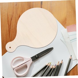 Ipetboom 10pcs DIY Wood Cutting Boards Round Chopping Boards with for Serving Cheese Meat and Fruits for and Decor