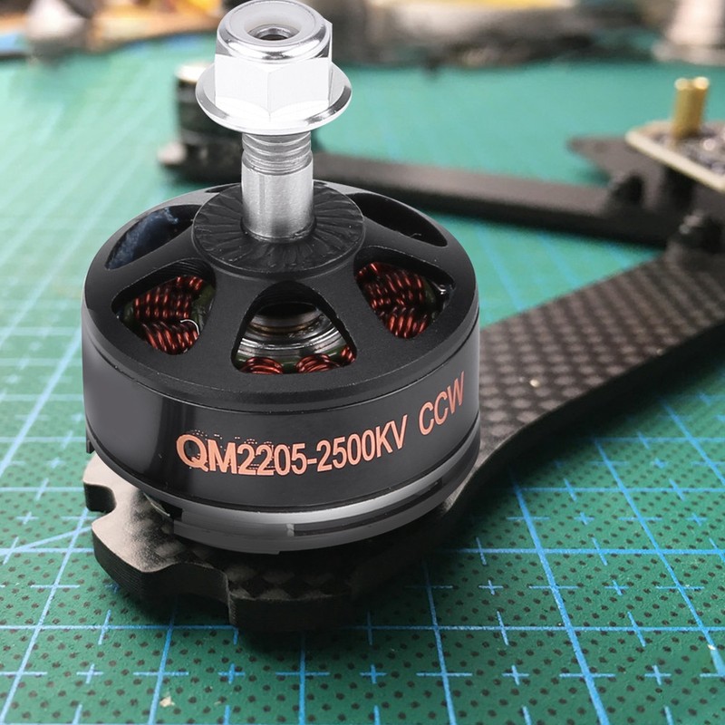 1pc QM2205-2500KV Racing Brushless Motor Drone Part for 210 220