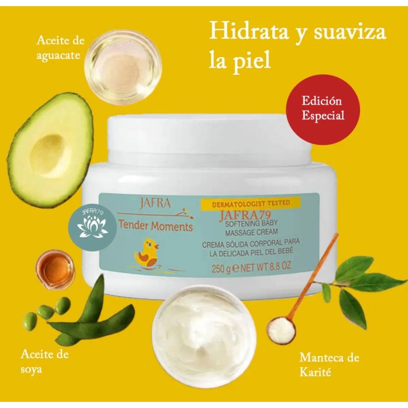 Jafra Crema Solida Corporal Para La Delicada Piel Del Bebe