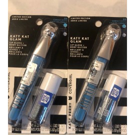 COVERGIRL 2 COVERGIRL Katy Kat Glam Lip Gloss + Glitter KP04 Cobalt Kitty Dúo