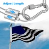 PATIKIL Flagpole Retainer Ring Flag Pole Accessories, Flag Beaded Mount