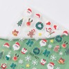 Christmas Nail Art Stickers 3 Sheets 5D Embossed Self Adhesive
