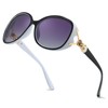 SIPHEW Women's Polarised Oversized Elegant Classic Sunglasses Women Oversize with