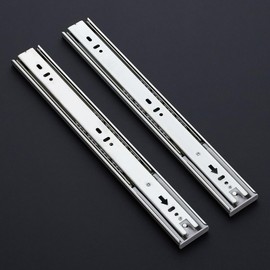 Ravinte 2 Pairs 4 Pack Full Extension Ball Bearing Drawer Slides Soft Close Drawer Slides 14 Inch Side Mount Drawer Slides Silver Drawer Rails Track