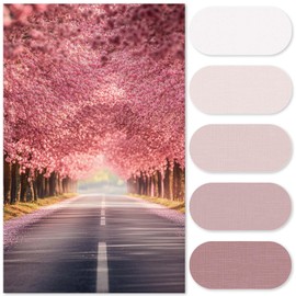 jinchan Ombre Dusty Pink Striped Shower Curtain Waterproof Fabric Shower Curtain for Bathroom Gradual Color Minimalist Design Modern with 12 Hooks 70x72 Inches