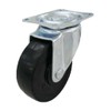 yu-ei Casters Freely Car Hard Rubber Wheel Diameter 100