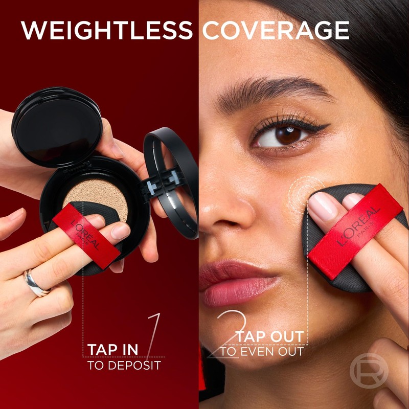 L'Oréal Paris Infallible Fresh Wear Cushion Foundation, Upto 24Hour Fresh