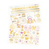 BUKI France TA002 75 Washable Tattoos Metallic