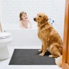 Triohero Bathroom Rugs Non Slip Washable, Super Absorbent Thin Bath