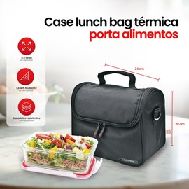 Lunch Bag Case Grey