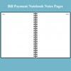 Bill Payment Tracker Notebook - Monthly Bill Organizer & Planner
