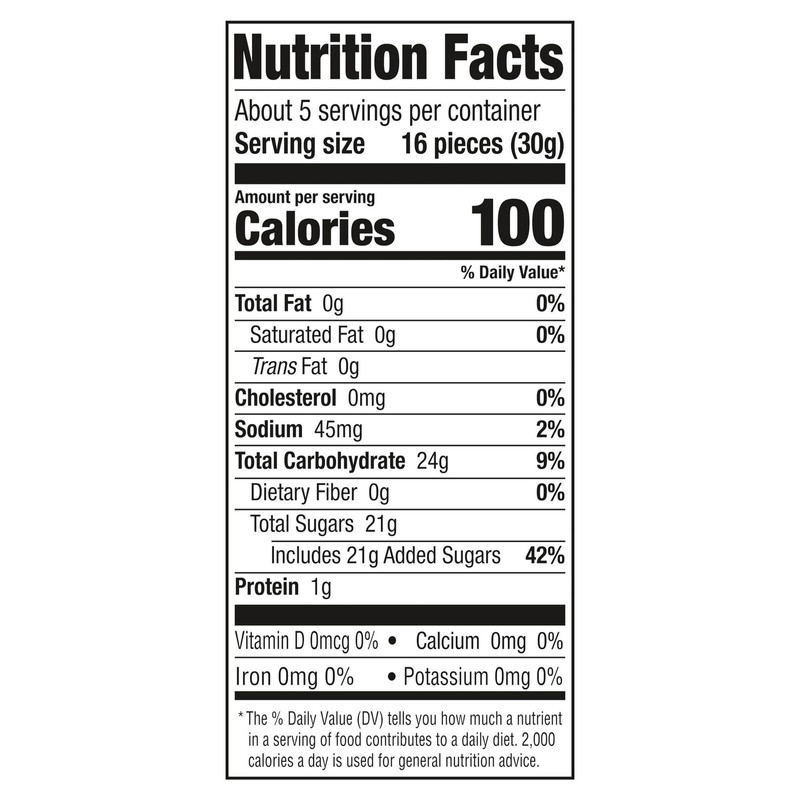 Nerds Very Berry Gummy Clusters 5 Ounce Peg (Pack of