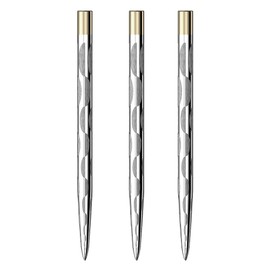 Mission Darts Laser Plus Lasered Steel Tip Points | Solid Arc | Silver 38mm