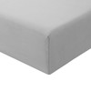 RUIKASI Double Fitted Sheet Deep - Light Grey Bottom Sheet