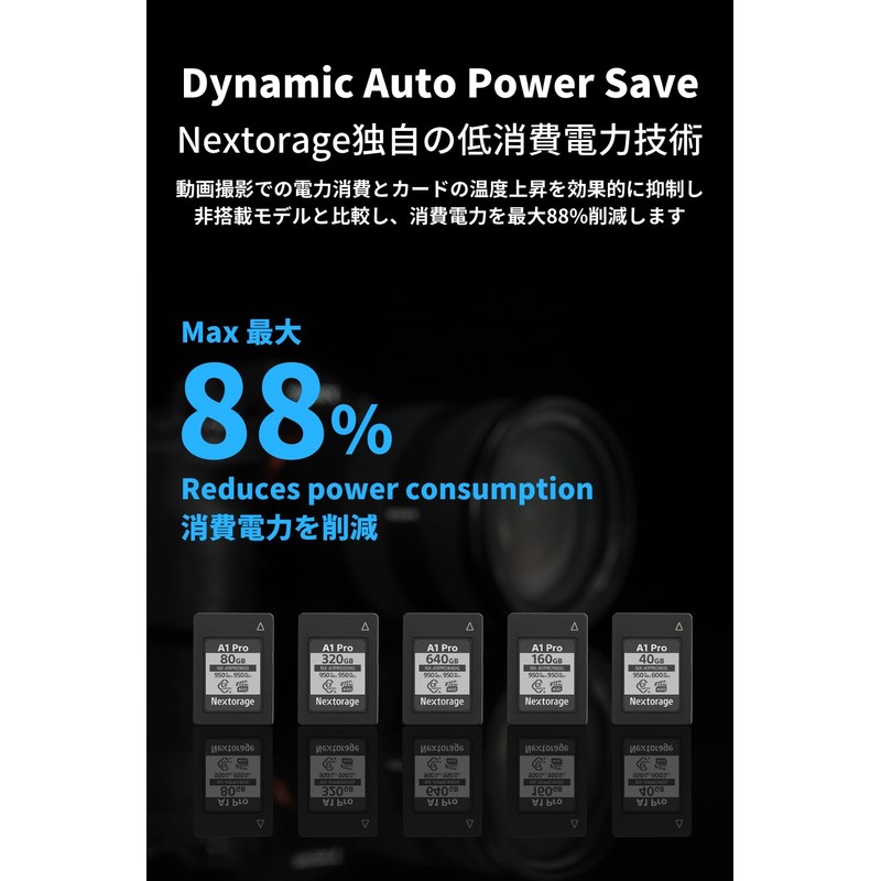 Nextorage Japan CFexpress Type A Card NX-A1PRO 80GB VPG 400