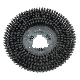 Dayton 15 in Dia Black Rotary Brush, 1 Each