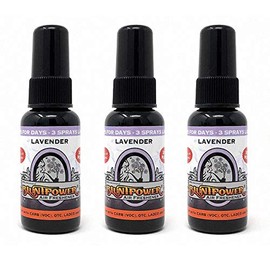 BluntPower (Lavender, 3 Pack) Concentrated Air Freshener - Premium Oil Based Air Freshener Spray For Home and Car - Long-Lasting Bathroom Spray, Car Freshener, & Odor Eliminator Spray