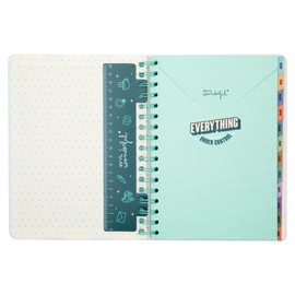 Mr. Wonderful - Weekly Planner 2025 - A Beautiful Year - Includes 8 Sheets of Stickers and Pads of Sticky Notes in Different Shapes