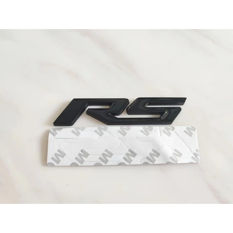 2X RS Badge Decal Suitable for RS Series Cars and