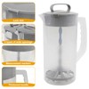 Hlimior 2 Pack Mixing Pitcher for Drinks 2 Quart/ 64oz