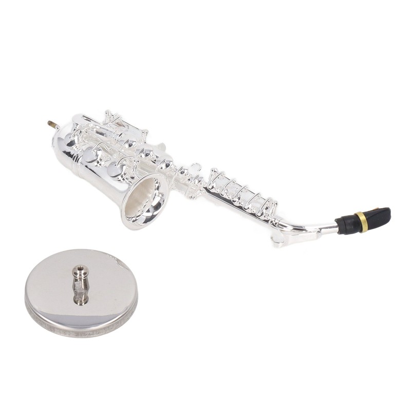 Alto Saxophone Ornaments Mini Sax Decoration Musical Instrument Model Gift