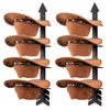 Outink Western Cowboy Hat Rack Wall Mount Western Cowboy Hat