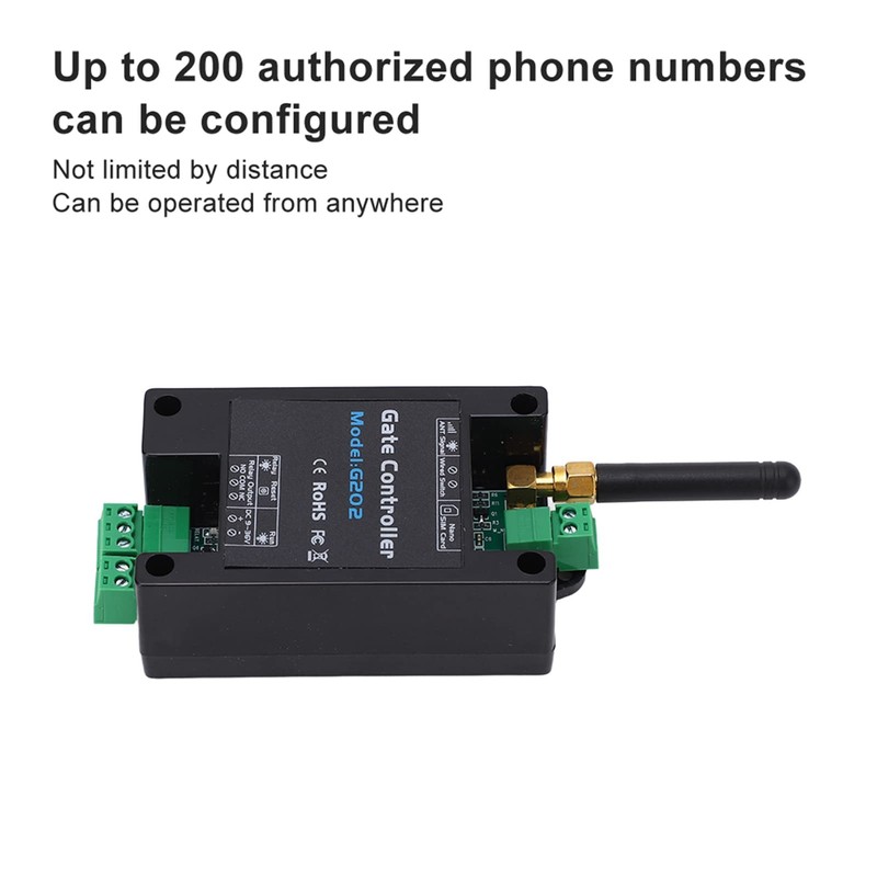 GSM Door Opener, Door Controller Garage Door Opener Remote Access