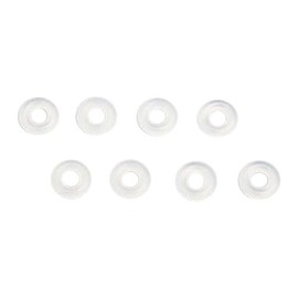 Yokomo YS-7SA Soft O-Ring for Shocks, 8 Pieces, Clear